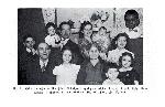 Mr. and Mrs. Sarkis and Marinos Donigian with their son and daughter-in-law, Mr. and Mrs. Antranig Donigian, and their children in Salem, New Hampshire.